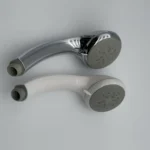 White Plastic Hand Shower for Apartment Bathroom Faucet Accessory Secure Hold Toilet Tap