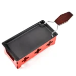 Baking Pan Portable Cheese Mini Oven Non-Stick Cheeses Tray Butter Cheese Raclette Metal Grill Plate Baking Tools