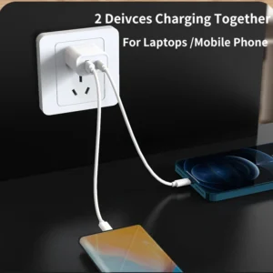 30w Dual Ports30w GaN Usb c Charger Adaptateur Type c for iphone Charger 20w Original