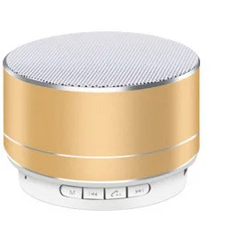 Outdoor Subwoofer Mini Portable Speaker FM Radio Music Sound Box Aluminum Alloy Wireless Speaker A10 Bluetooth Speakers Audio