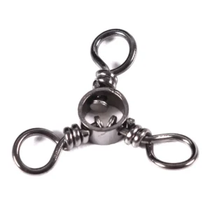 Newup 50 Pcs/bag Trigeminal Swivel Fishing Tackle Accessories