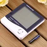 3-in-1 Type Digital Room Temperature Thermometer Hygrometer Clock