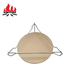 KIMSTONE Kamado Grill Accessories: Versatile Elevator Include Pizza Stone Suitable for Kamado Grill Versatile Cooking Methods