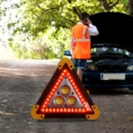 LED Warning Triangle China Flashing Safety Road Light Car Emergency Tool Kit Sign Tripod Warning Triangle