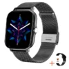 8 Black Mesh Strap + Silicone Strap