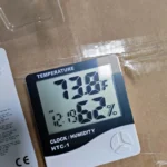 3-in-1 Type Digital Room Temperature Thermometer Hygrometer Clock