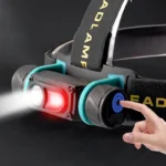 20w Multi-function Strong Light Portable Headlight Compact Usb Charging 6-speed Aluminum Alloy 800 Lumen Mini Head Lamp