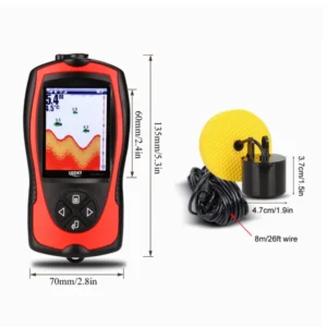 LUCKY FF1108-1CLA& FF1108-1C Depth Finder Sonar Fish Finder Light Lure Sensor Deeper Echo Sounder Sea Fishing Radar Equipment