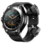 Maxtop Waterproof 2-in-1 Smartwatch TWS Earbuds – Bluetooth, Touch & Sport