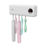 Intelligent Disinfection UVC Toothbrush Sterilizer with Five Toothbrushes Holder