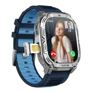 Top Android 4G Smartwatch AMOLED HD Video Call WIFI GPS APP Market NFC IP67 Men Watches Sim Card B25 Smart Watch for Sport