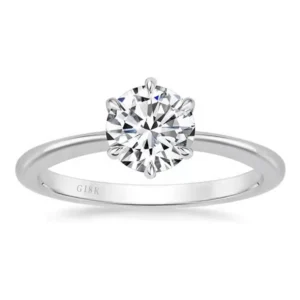SGARIT Fine Gold Jewellery Platinum 9k 10k 14k 18k Gold 1ct VVS Lab Diamond CVD Moissanite Ring Wedding Engagement
