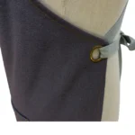 Grey Style Barista Cotton Canvas Wear Resistant Washable Tool Apron