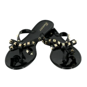 Fashion Ladies Shoes Sexy Cute  Jelly Womens Sandals slippers  slip on Summer Flat Women's Sandals