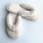 Factory Winter Wholesale slippers Non-slip Fluffy Furry Fur Slide Faux Womens Ladies Fur Flip Flops