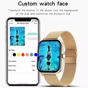 Y13 Bw0242 Smart Watch for Men Women Gift Full Touch Screen Sports Fitness Watch Bluetooth Calls Digital Smartwatch Wristwatch