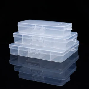 5 Compartments Carp Fishing Accessories Lure Hook Boxes Storage High Hardness Waterproof Bait Lures Fishing Tackle Box