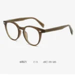 CP Propionic Acid Round Glasses Frames Retro Myopia Anti Blue Light Glasses for Men and Women