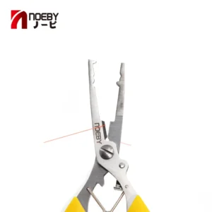 Peche Stainless Steel Fishing Line Scissors Multifunctional Curved Fishing Plier Hook remover