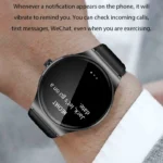 Smart Watch S30 Bracelet Heart Rate Monitor Fitness Tracker Health Sport Watch Round Screen Women Men