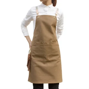Waterproof Canvas Printing Apron Cafe Waist Aprons