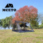 MCETO Outdoor TY500PRO Ultralight Mesh Tent Cabin Tarp Inner 3 Person Hiking Bushcrafter Hunting Gear