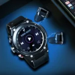 Maxtop Waterproof 2-in-1 Smartwatch TWS Earbuds – Bluetooth, Touch & Sport