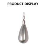 KALIOU  Natural Tungsten Flipping Weights Water Drop Shape Fishing Sinkers