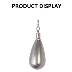 KALIOU  Natural Tungsten Flipping Weights Water Drop Shape Fishing Sinkers