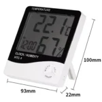 3-in-1 Type Digital Room Temperature Thermometer Hygrometer Clock