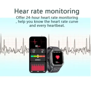SENBONO C20S Men's Smart Watch OLED Big Battery Heart Rate Tracker Fitness Tracker IP67 Waterproof BT Dial Call IOS Android