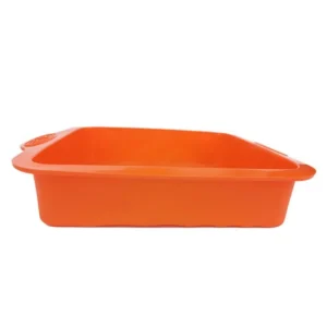 NonStick Square Silicone Cake Mold Pan Toast Bread Brownies Chocolate Pizza Pastry DIY Mould Tray