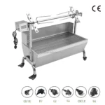 Mini Portable Camping Roast Lamb Leg Chicken Duck and Fish Barbecue Furnace Electric Rotary Doner Kebab BBQ Grills Machine