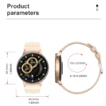 SENBONO S53 Lady Smart Watch Answer Call Sports Fitness tracker Fashion Music Control Women Smartwatch for Android IOS