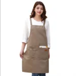 Canvas Apron Thick Canvas Apron With Pockets