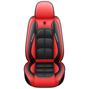 All Inclusive  Cover Full Leather Car Seat Cushion Single Seat Driver and Passenger Seat Cover All Season Universal Pad