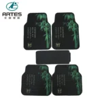 Universal High Quality Auto Part Luxury Waterproof Anti Slip PVC 3D Car Floor Mats 4 Pieces