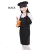 Black (Apron+Oversleeve+Hat)