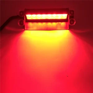 8 LED 12 V Strobe Light Car Flashing Warning Emergency Windshield Unit 3 Mode Strobe Light Lamp