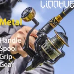 Topline Fishing Reel HE500 800-7000 High Quality Spinning Reel Gear Ratio 5.2:1 Metal Spool Saltwater Reel Fishing 8KG Max Drag