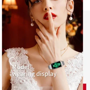 VALDUS Luxury Women Wristwatch ZX19 Smart Watch IP68