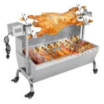 Mini Portable Camping Roast Lamb Leg Chicken Duck and Fish Barbecue Furnace Electric Rotary Doner Kebab BBQ Grills Machine