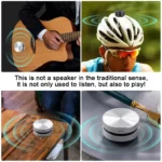 Turns Anything to Speaker Wireless Speaker Creative Portable Mini Blue Tooth Bone Conduction Speaker