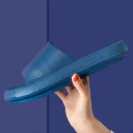 2024Home Slippers Thick Platform Bathroom Slippers Non-slip Flip Flops Woman Sandals Women Fashion EVA Indoor Slides