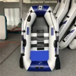 175 cm Rubber Anti-Flood Inflatable Rowing Boat Drifting Raft Dinghy Outdoor Fishing Diving Wood Floor Kayak