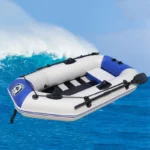 175 cm Rubber Anti-Flood Inflatable Rowing Boat Drifting Raft Dinghy Outdoor Fishing Diving Wood Floor Kayak