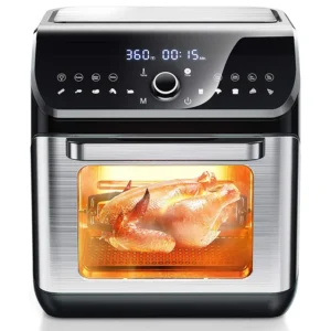 Air Fryer 1700W Digital LCD Touch Control Air Fryer Big Capacity 12L 15L Oil Free Air Fryer Oven