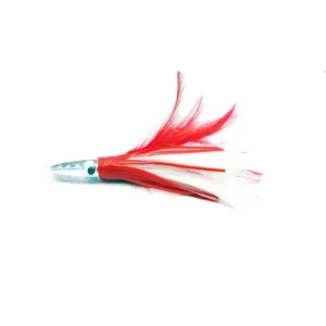 14Cm 32G Feather Trolling Lure Acrylic Head Octopus Skirt Lure Marlin Tuna Bait Unrigged Trolling Fishing Lure