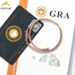 Hip Hop Iced Out Fine Jewelry 2mm 3mm 4mm 5mm 6mm 6.5mm Lab Diamond 925 Silver VVS Moissanite Tennis Chain Necklaces