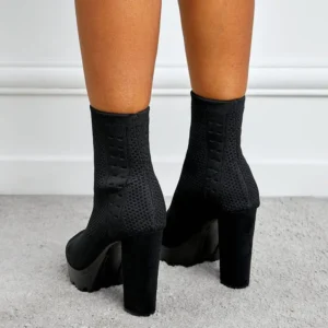 Fashion Botas De Invierno Unique Fashion Short Ankle 2025 Chunky Platform Women Boots